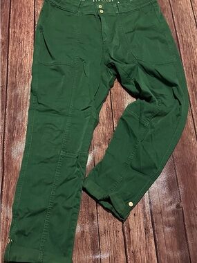 American Eagle Green Straight Pants